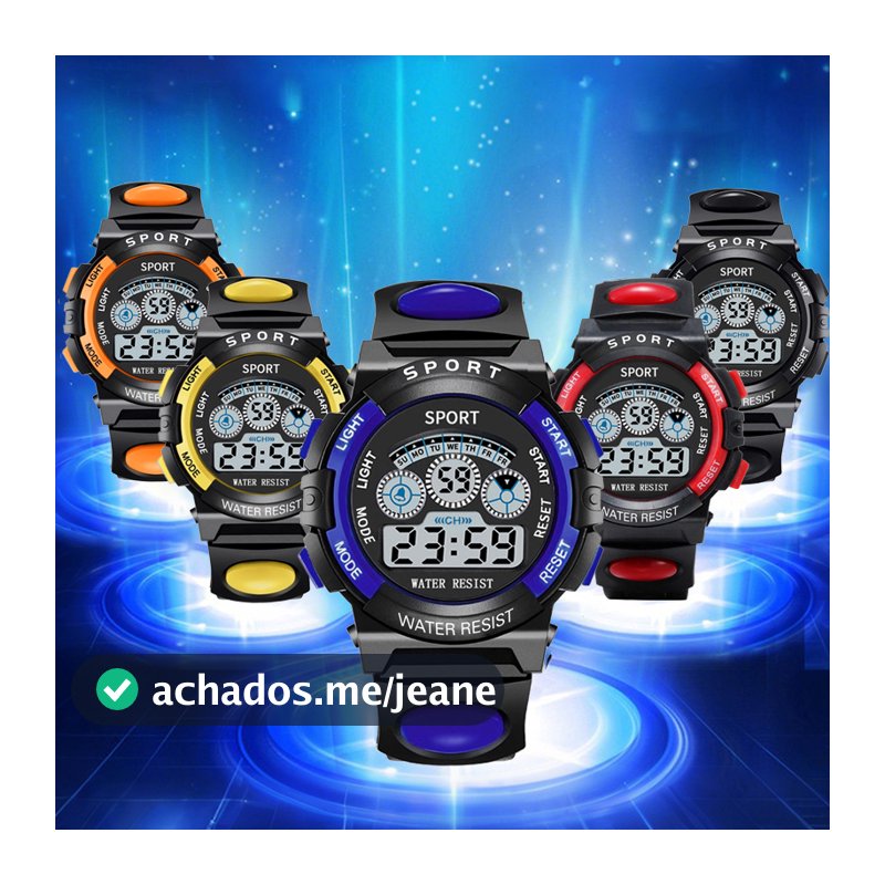 Relógios Eletrônicos Infantis , Meninos , Meninas E Masculinos , Estilo Esportivo NTR-D22 -