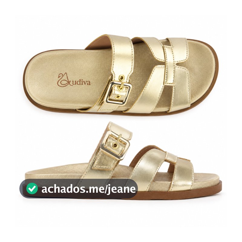 Papete Feminina birken com fivela