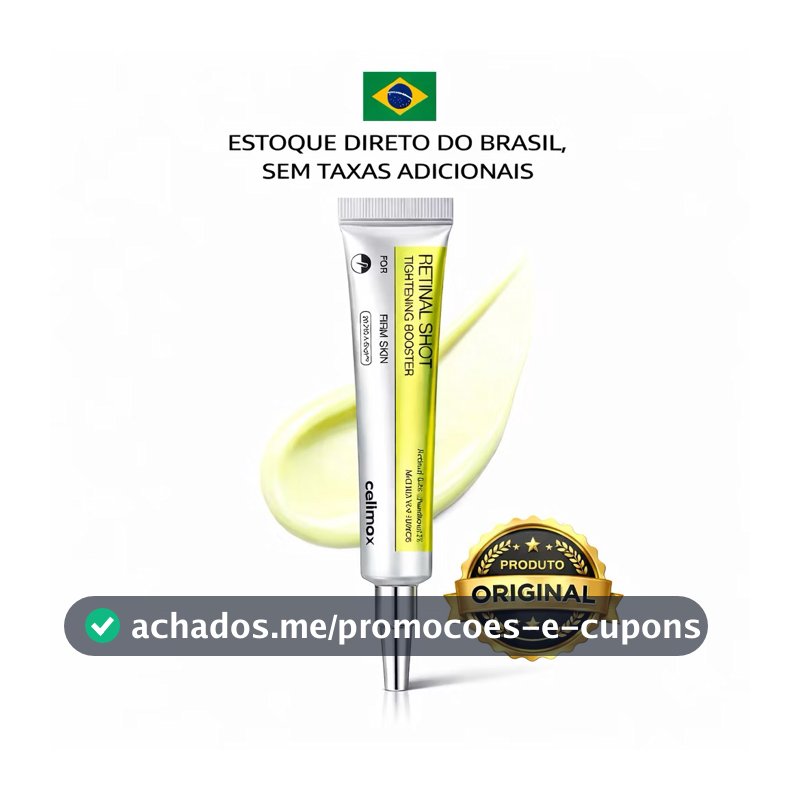 RETINOL COREANO CREME Celimax ORIGINAL - PREÇO PROMOCIONAL