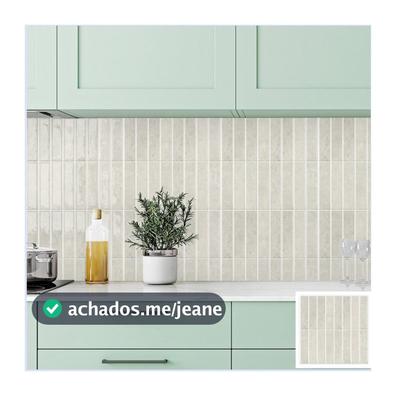 KIT Papel De Parede Adesivo 30CM30CM impermeável Para Sala Quarto e Cozinha