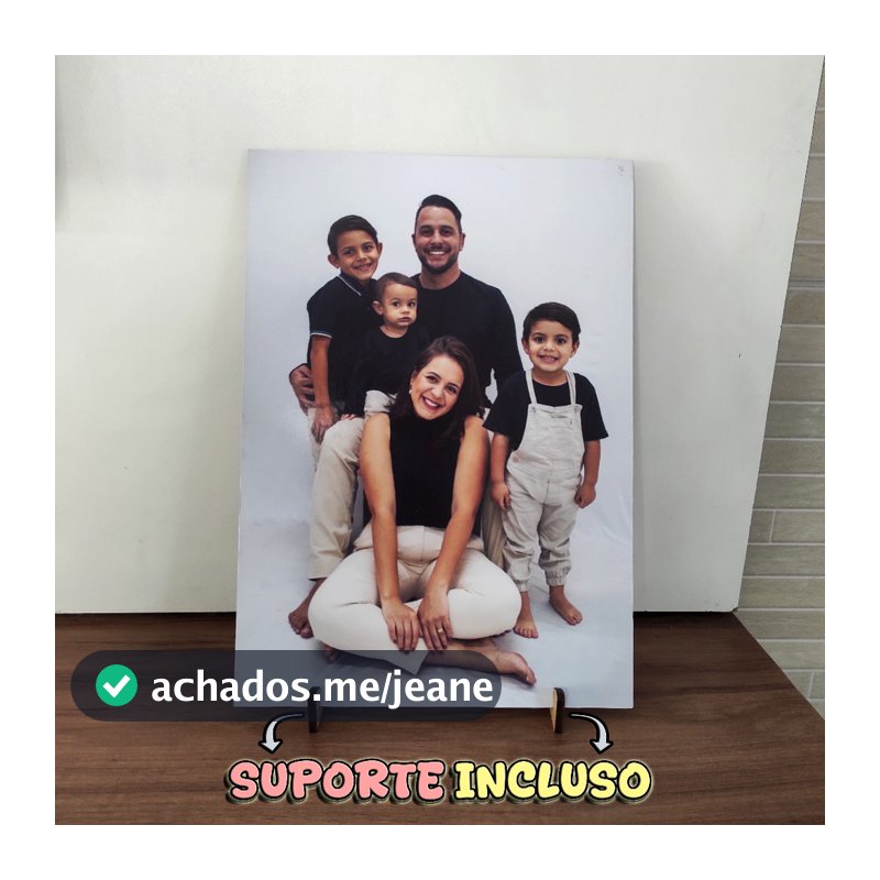 Quadros personalizados com sua foto com suporte para estante rack painel placa decorativa enfeite
