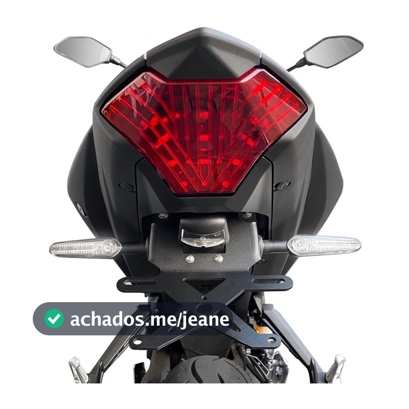 Eliminador Rabeta Fixo Mt03 Mt 03 R3 2015 2016 2017 2018 2019 2020 2021 2022 2023 2024 2025 2026 2027 Evolution Racing