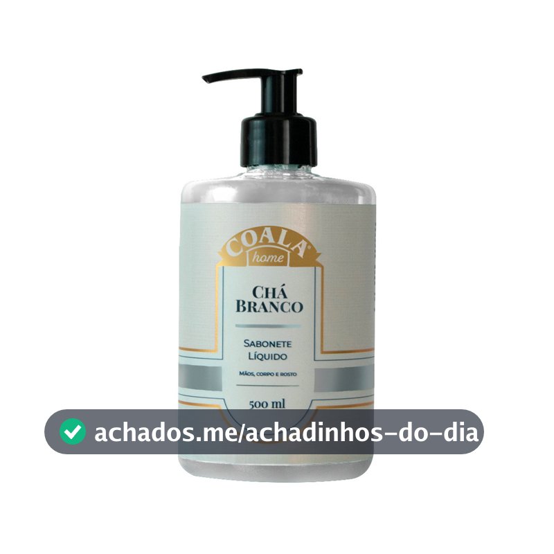 Sabonete Líquido Chá Branco 500ml