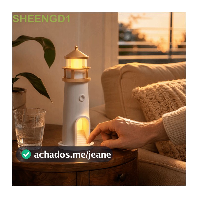 Luz Noturna De Projeção SHEENGD1 , Padrões De Delicados , Design Compacto , Lunar Ambiente Suave