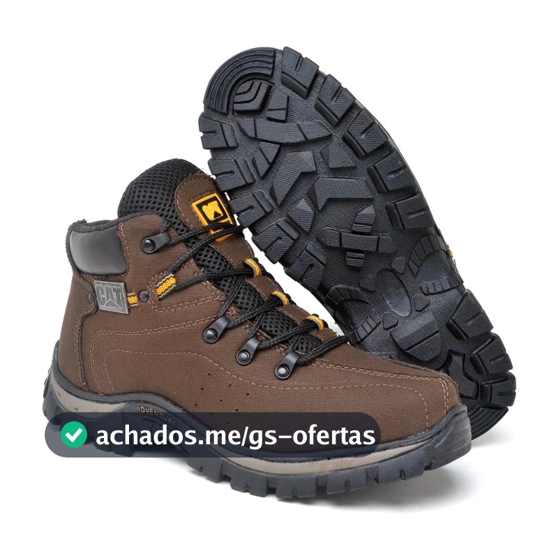 Bota Coturno Masculino Adventure De Qualidade e Barato Mega Oferta