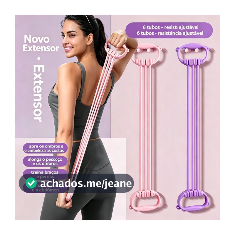 Extensor Elástico Exercícios Academia Ginástica Tensão Forte Faixa Resistência com Corda para Puxar