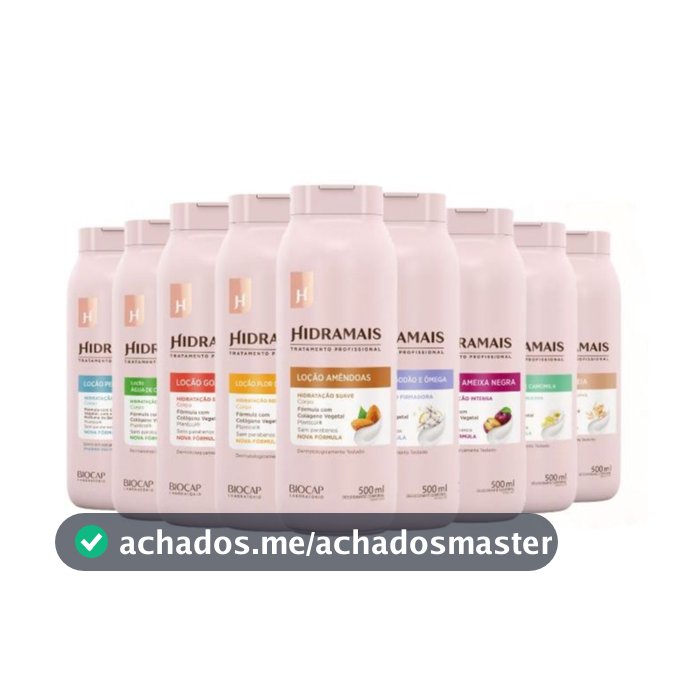Hidratante corporal Hidramais 500ml ou 200ml
