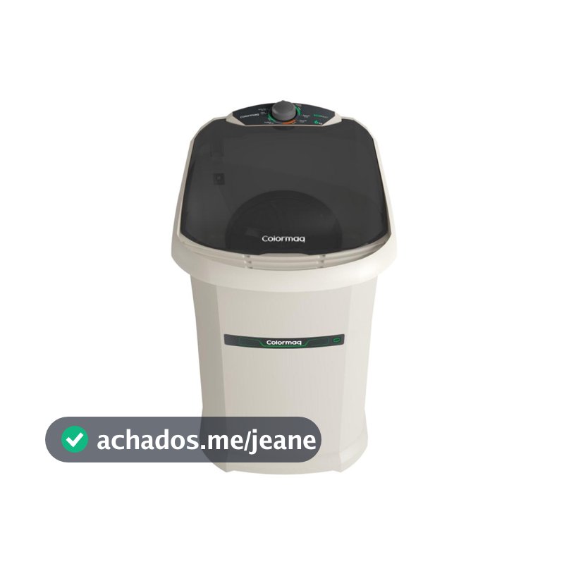 Lavadora Semi Automática Tanquinho Colormaq 6kg