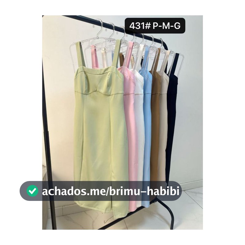 YAN FASHION Vestido Midi Feminino Alfaiataria com Fenda Recorte Busto Estilo Moderno