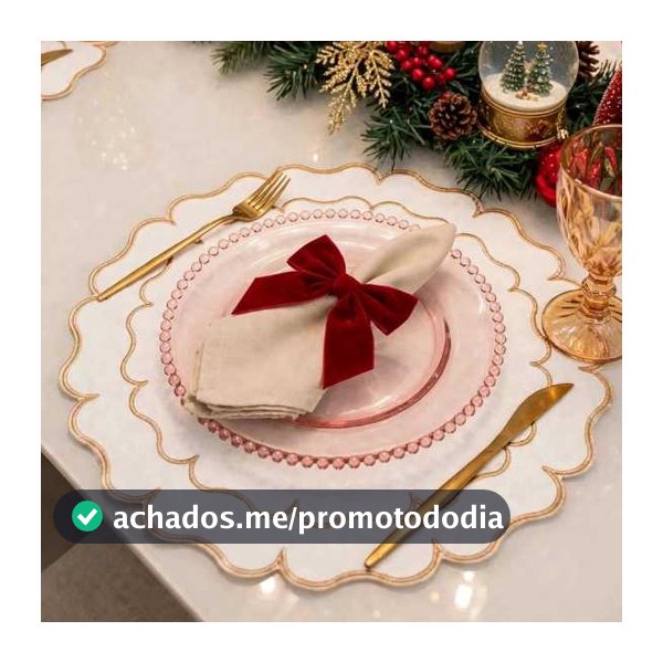 Jogo Americano 8 Pçs Natalino Mesa 4 Lugares Com Guardanapo Natal