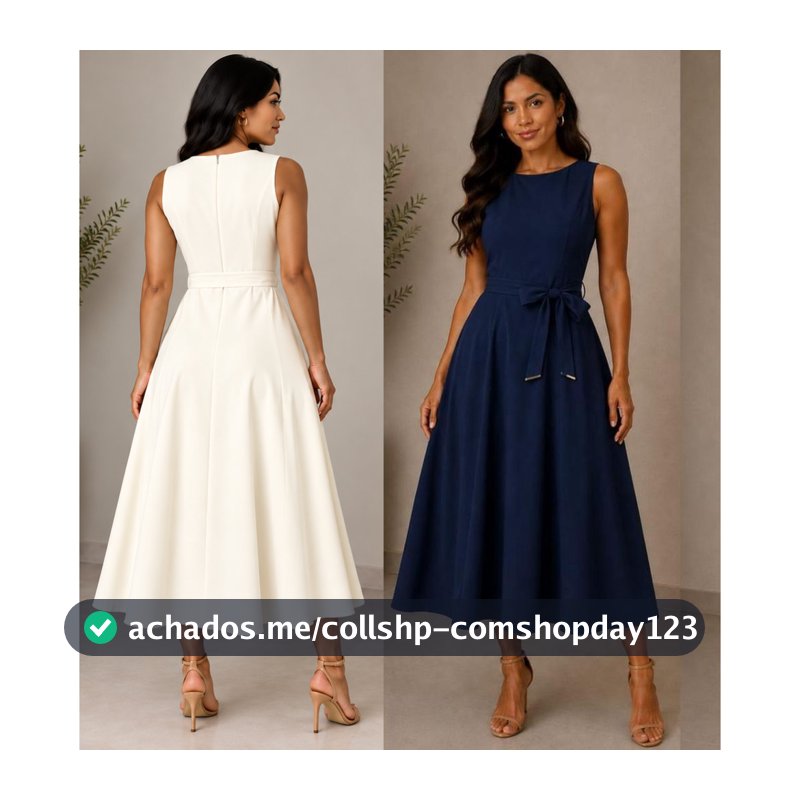 Vestido Midi Sensorial Marrant Feminino de luxo Elegante Princesa Amarração Cintura