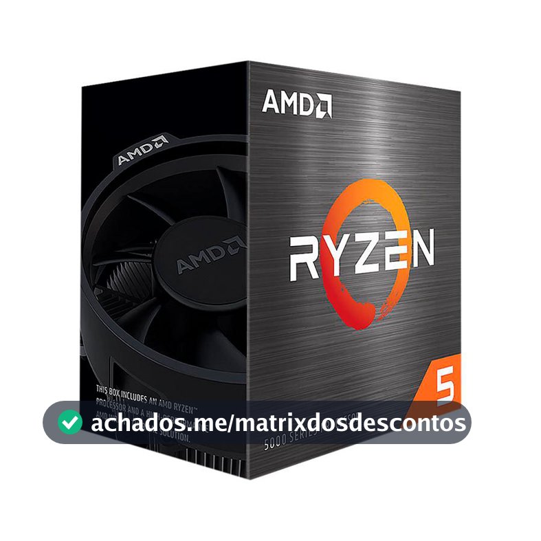Processador AM4 Ryzen 5 5600