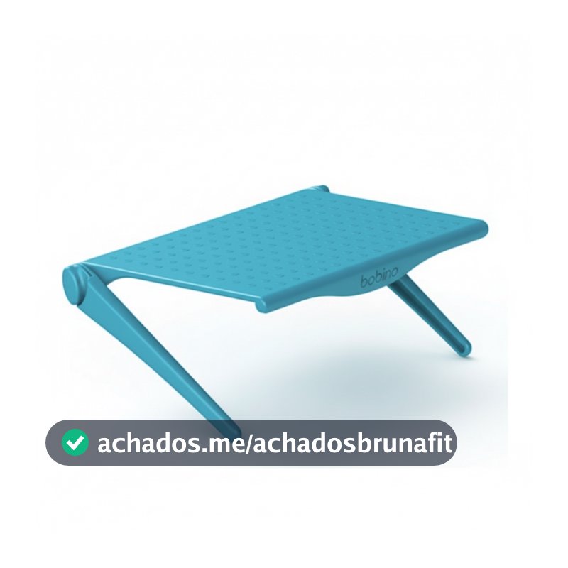 Prateleira Bobino Screen Shelf Turquesa para Monitor TV Suporte Organizador Ajustável Smart TV