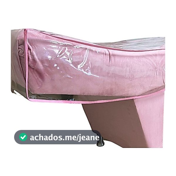 Capa Protetora Resistente Grossa Para Maca Estetica Luxo Capitone Limpa Facil