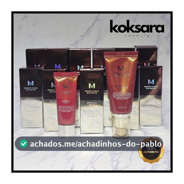 MISSHA M Perfect Cover BB Cream SPF42 PA+++ 20ml / 50ml | Embalagem em Renovação