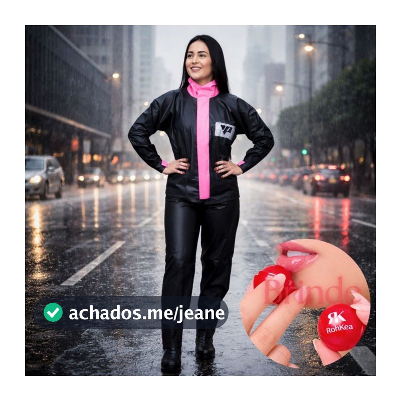 capa de chuva feminina pantaneiro original motoqueira moto pvc Conjunto  Impermeavel motogirls