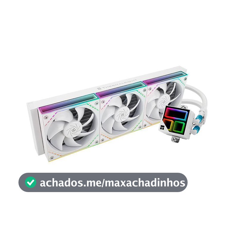 Water Cooler Thermalright Frozen Infinity 360, ARGB, 360mm, Branco, TR-FI-360-WH-ARGB