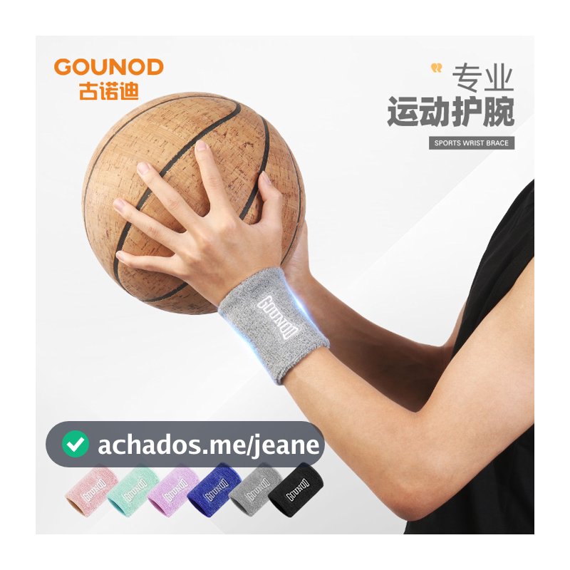 Gunodi esportes suor-absorvente pulseira basquete tênis correndo respirável suor-absorvente pulseira das mulheres dos ho
