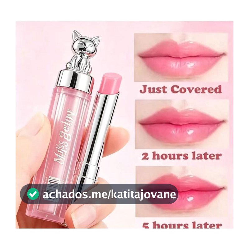 Balm Hidratante Labial Lip Glow – Cor Natural, Brilho Saudável e Hidratação Duradoura