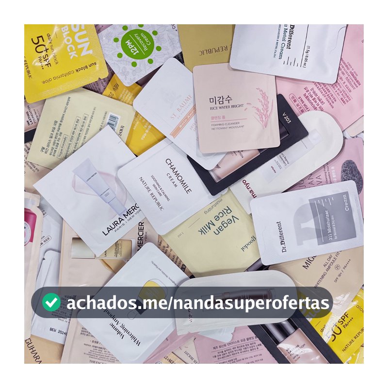 Sachê Coreano de Skincare 1 Unidade | Marcas Variadas | Koksara