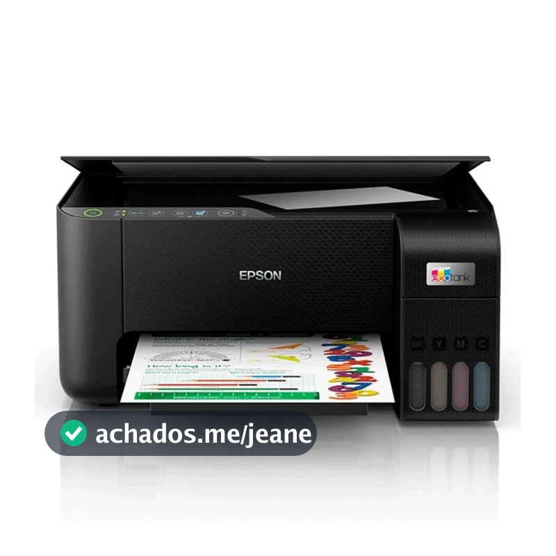 Multifuncional Epson EcoTank L3250 Wi-Fi Impressora Copiadora Scanner