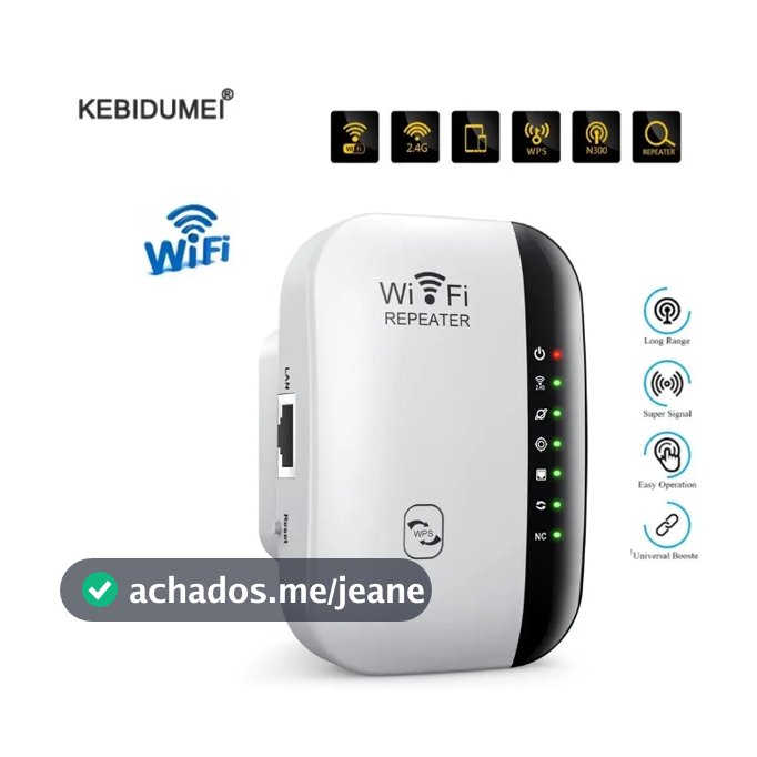 Repetidor Sinal Sem Fio Alta Velocidade Longa Distancia Wifi cd3005