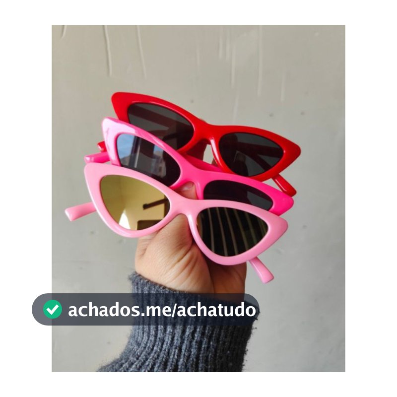 Kit Lembrancinha Barb Óculos de Sol Infantil retro Barb Preto