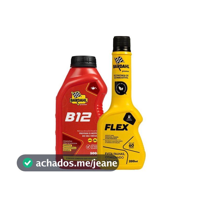 Bardahl B12, Bardahl Flex Kit Completo Veículos Flex