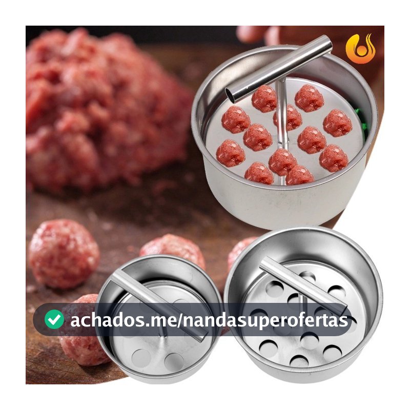 Criativo Prático Manual Imprensa Antiaderente Espremedor De Almôndegas-Cozinha Doméstica De Aço Inoxidável Arroz-Carne B