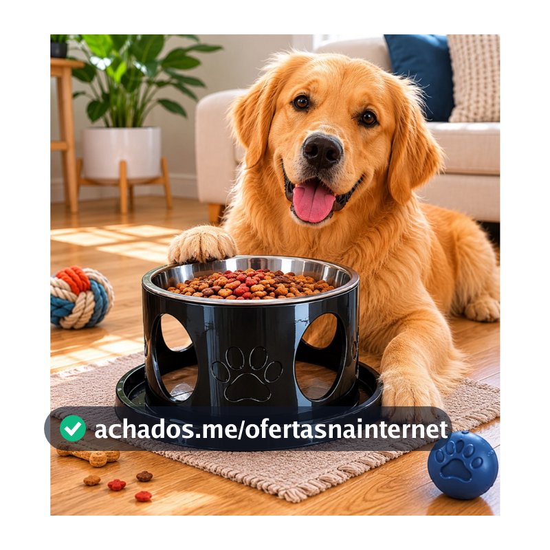 Comedouros Inteligente Anti Formiga para Cachorro e Gato Inox Premium Elevado Anti Refluxo Limpeza