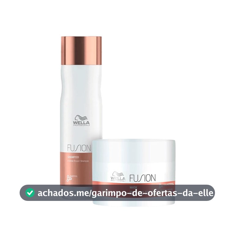 Kit Fusion Shampoo & Máscara - Wella Professionals