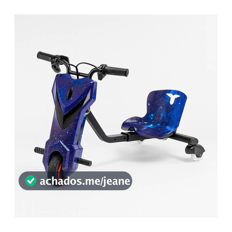 Patinete Triciclo Elétrico Infantil Drift 6,5'' Bluetooth 3 Velocidade