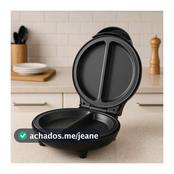Omeleteira Mr Cheff Preta Redonda 127v / 220v KIAN