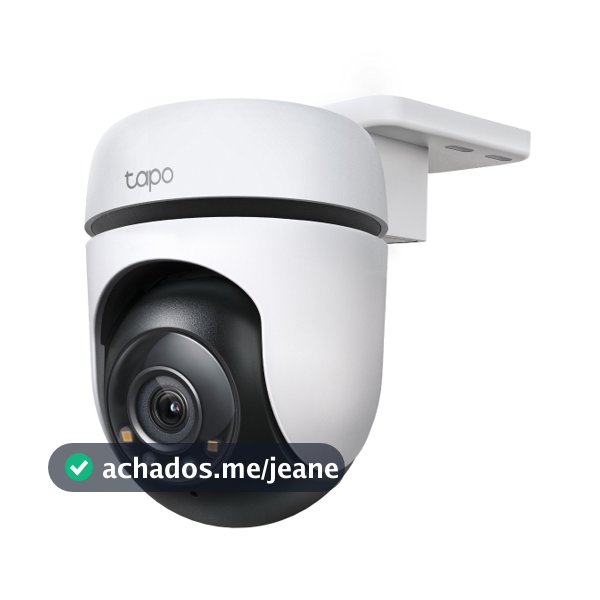 TP-Link Tapo C510W Câmera Wi-Fi Externa 2K 360°, Visão Colorida, IP65