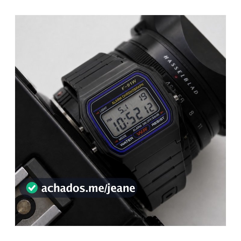Relógio Esportivo Masculino Ativo | Pulseira Plástica, Hora, Luz e Data | Ótima Opção de Presente para Férias.