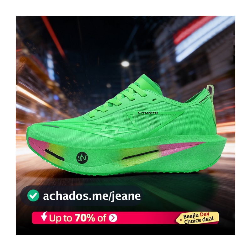 CHUNTA Racing Running Shoes Breathable Mesh Shock Absorption Unisex Professional Training Sneakers