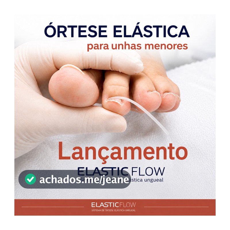 Órtese Elástica I Correção Ungueal | 3 Tiras de 20 cm