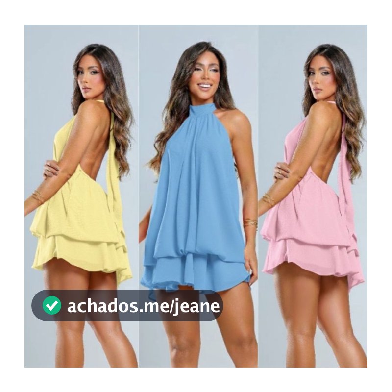 Macaquinho Chiffon perfeito para todas as ocasioes