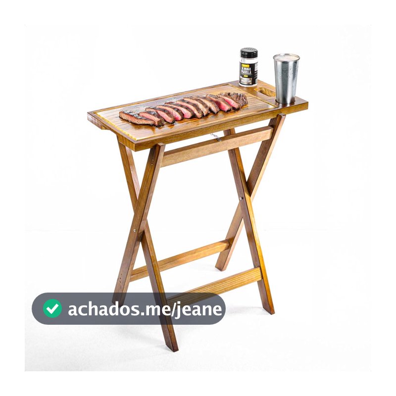 Tábua de Carne Com Cavalete Reforçado Para Kitnet e Apartamento