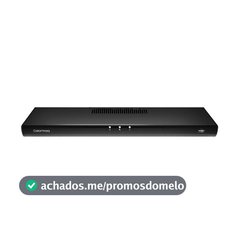 Depurador de Ar Colormaq Cook 80cm Bivolt