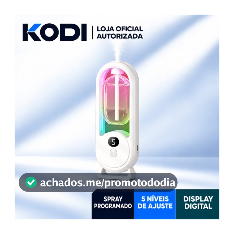 Aromatizador Automática Difusor de Essencia Aroma e Umidificador de Ar Multifuncional F2