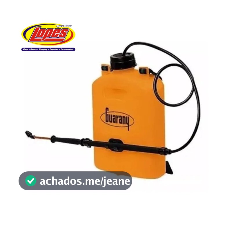 Pulverizador Costal De Alta Pressão Guarany 5 Litros Pap-5 Manual