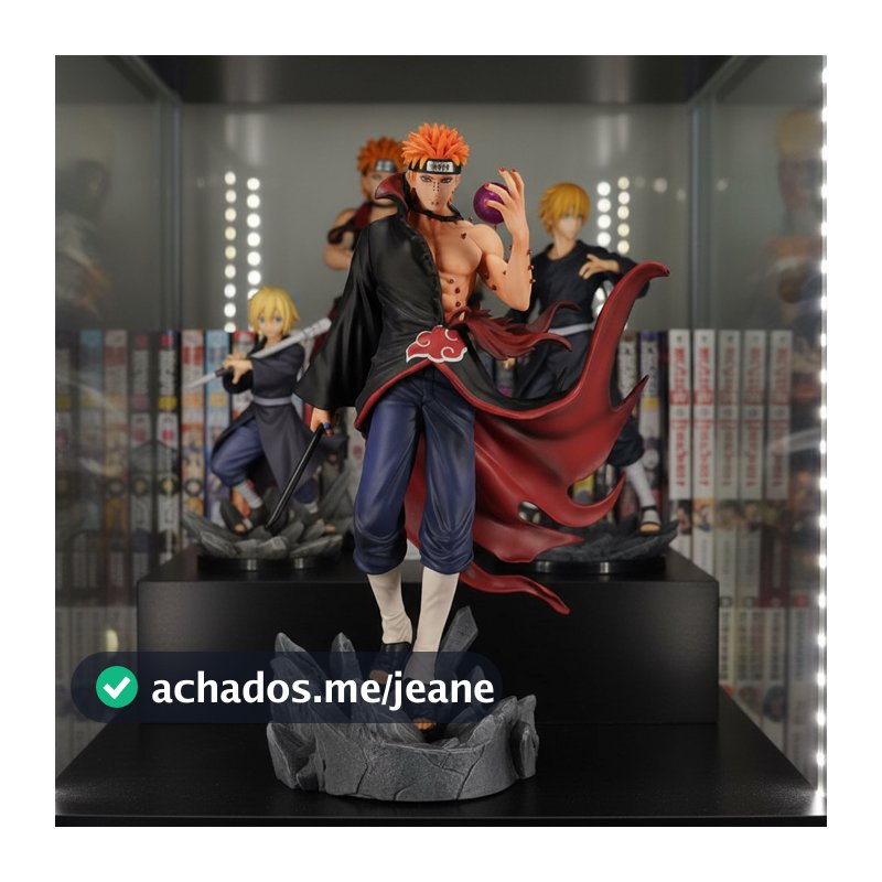 22,5cm Estátua Naruto Pain PVC Modelo GK Anime Figura Coleção Decoração de Mesa Brinquedo Presente