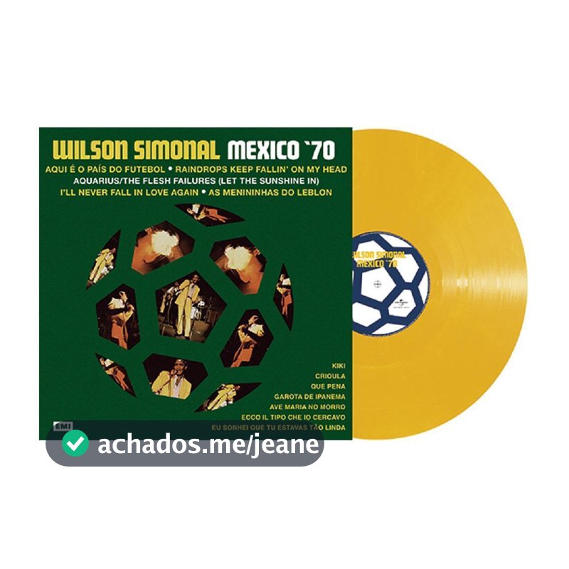 Vinil Wilson Simonal - México '70 (Amarelo)