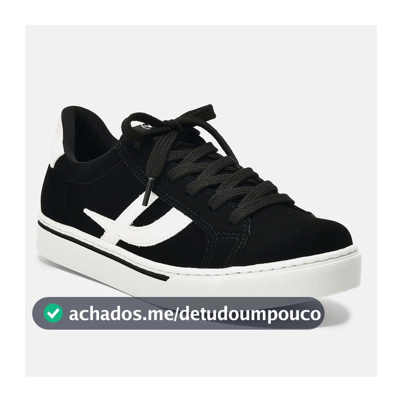 Tênis Feminino Via Marte Casual Sneaker Plataforma Original Conforto em Nobuck Palmilha Macia