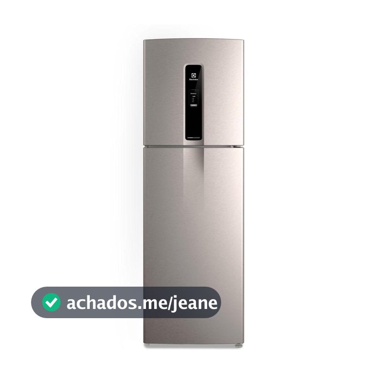 Geladeira Electrolux Frost Free Inverter 415L Efficient com AutoSense Inox Look (IF46S)