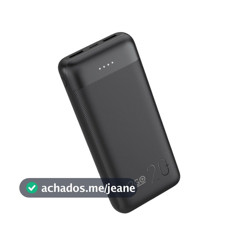 Carregador Portátil Power Bank i2GO 20000 mAh 12 W Smart Charge