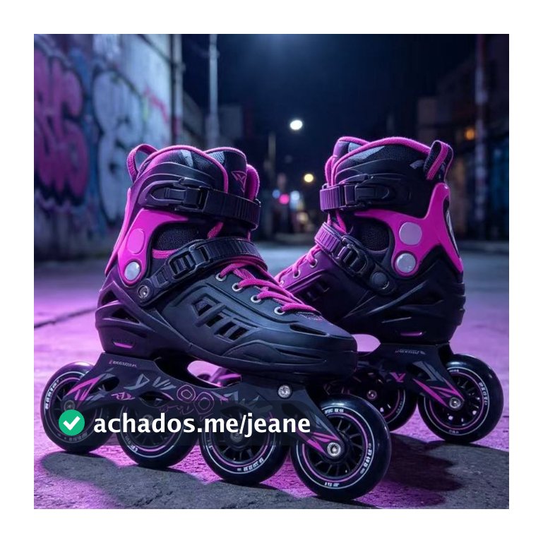 Patins Inline Adulto Ajustável Profissional |Rodas 84 MM|ABEC 9| Patins Profissional Inline 4 Rodas