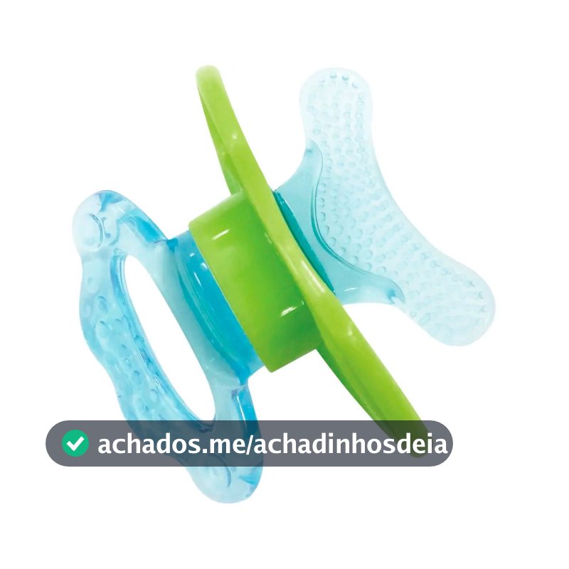 Chupeta Mordedor Massageador De Gengiva Azul 5822 - Buba