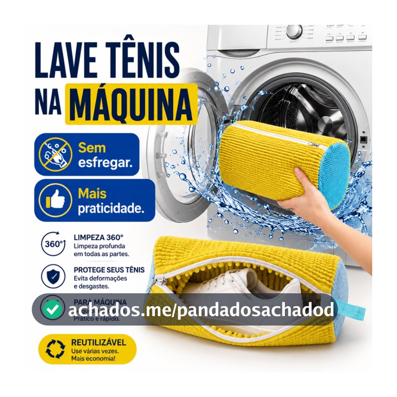 Saco Bolsa De Lavar Tenis Sapato Armazenamento Malha Lavanderia Maquina Anti Deformação